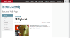 Desktop Screenshot of ibrahimgezmis.com